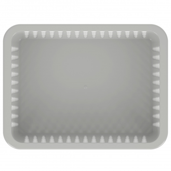Корзина "Орбита" 400х300х125мм (серый) 