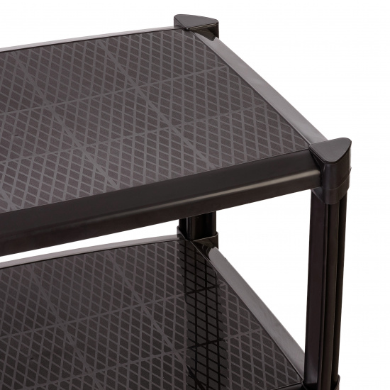 Полка напольная 535х375х830мм (4-х секц.)(мокко) 